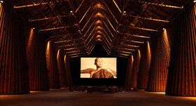 Ashes and Snow at the Nomadic Museum